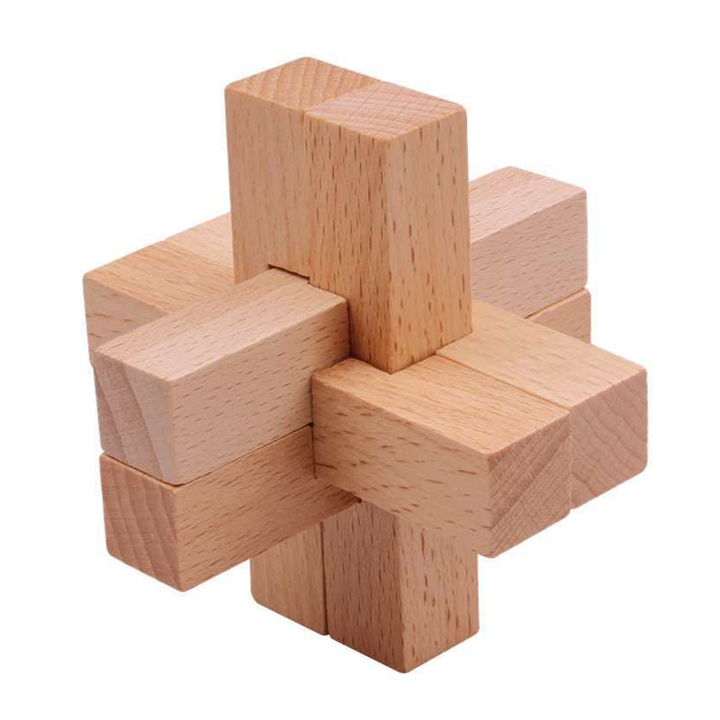 Game Educational For Kids Free - Luban-Puzzle aus Holz für Erwachsene und