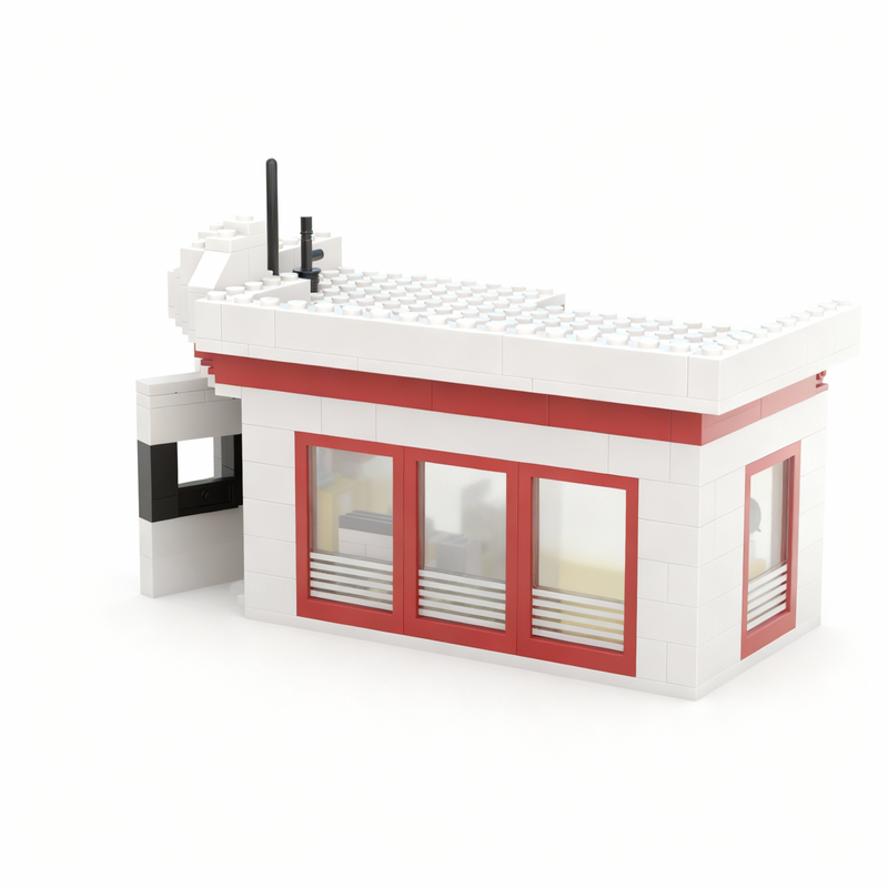 225-teiliges MOC Stadt-Modell: – Kids Education Centre Bewertung und Preis
