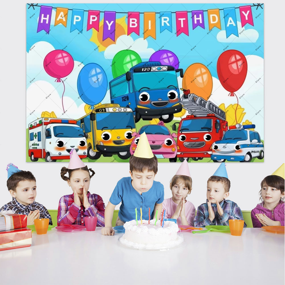Cartoon Anime Der kleine Bus K – Background For Kids Education Bewertung und Preis