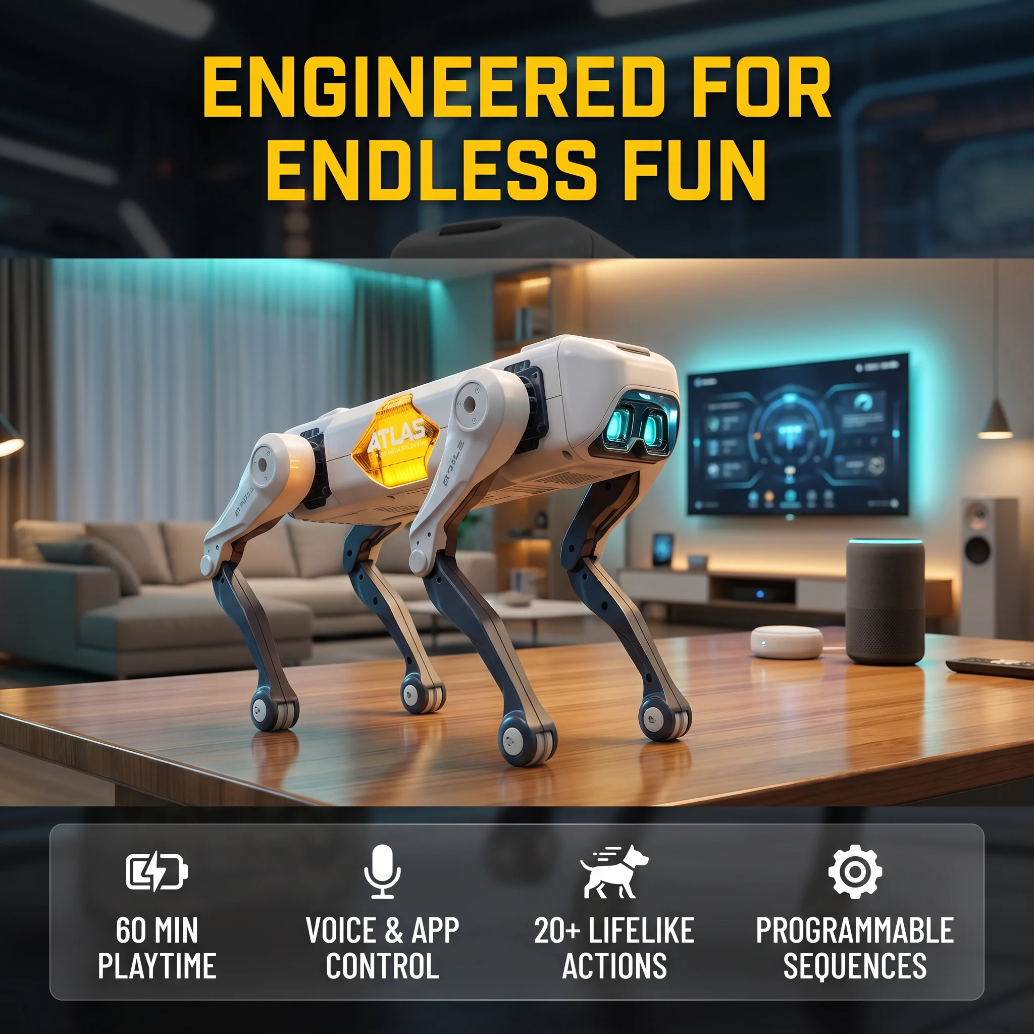 KI-Smart-Roboterhund, Sprach-  – Kid Educational Bewertung und Preis