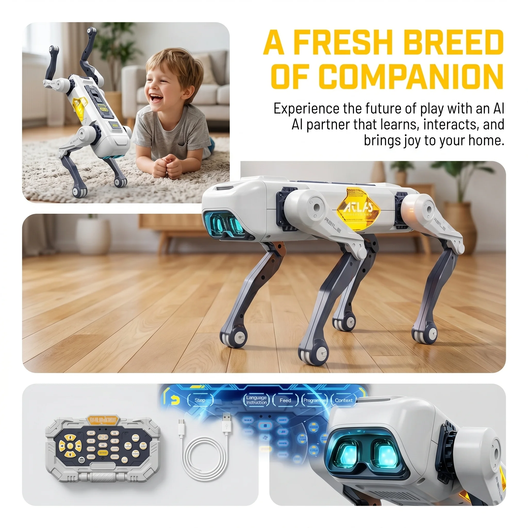 KI-Smart-Roboterhund, Sprach-  – Kid Educational Bewertung und Preis