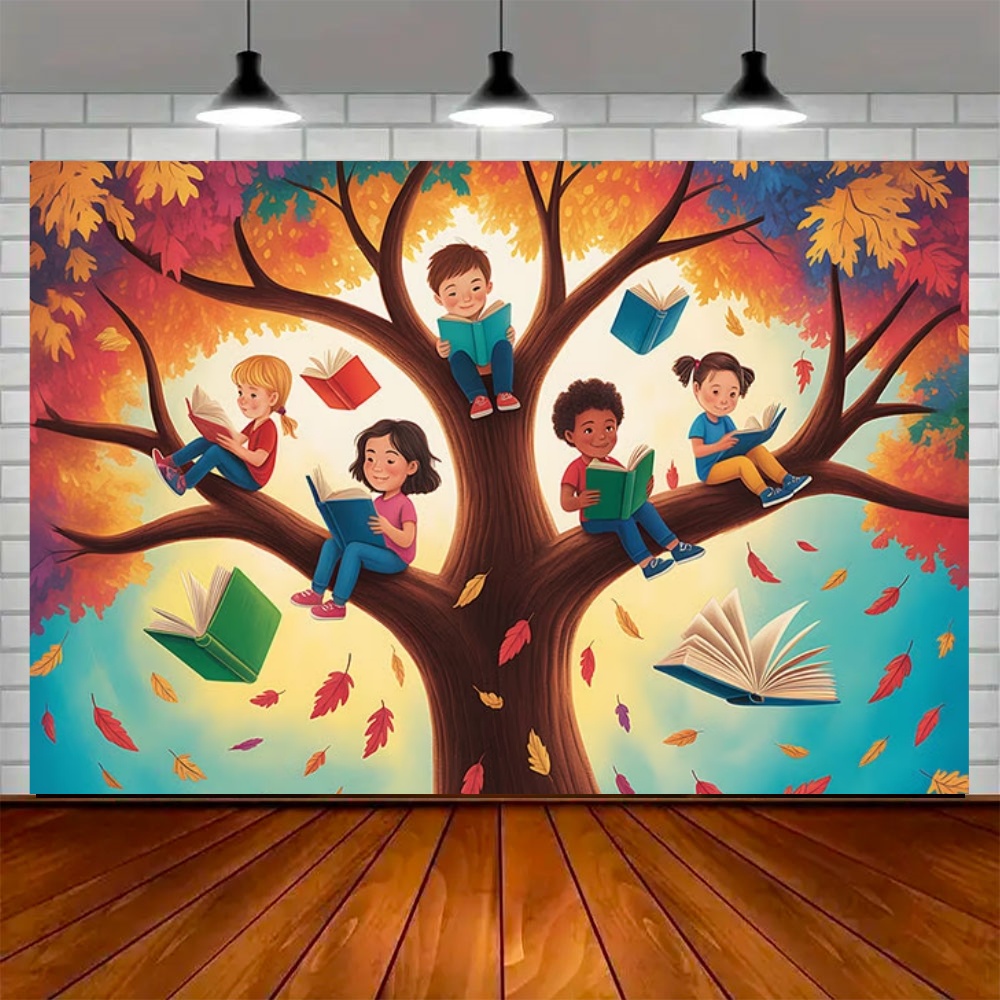 Weltweiter Herbst-Lesetag Part – Background For Kids Education Bewertung und Preis