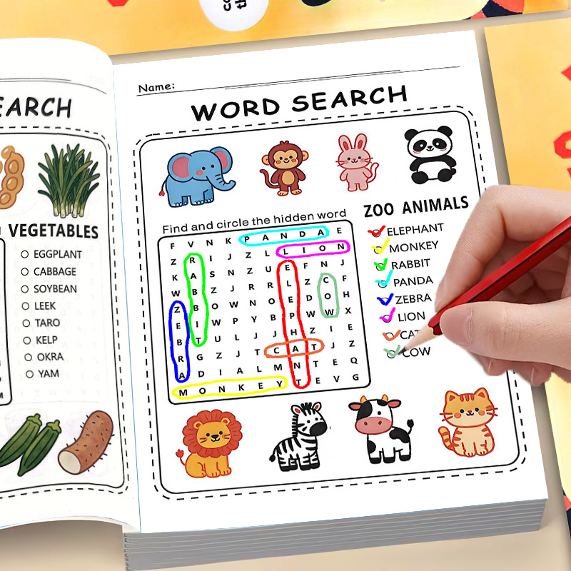 Wortfindungs-Buch: Lustige und – Kids Education Related Bewertung und Preis